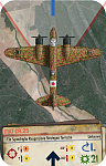 Fiat CR.25 
173rd Squadriglia Strategic Reconnaissance 
Regia Aeronautica 
 
This is the long range fighter escort version, so extra fuel in the bomb...