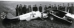 Pfalz D.IIIa crash