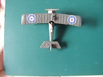 Nieuport 17 
Lt J M Spenser 60 Sqn