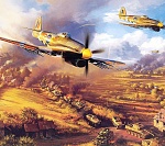 WW2 Plane artwork