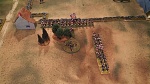 Blackpowder game --Lundy's Lane (1812) -- my British brigade enters the field.