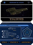 Colonial Viper Blackbird 
Stats Card 
 
From unofficial proto-type card, flown at Wings of PragueCon 2019