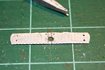 3.  Before gluing bottom wing into the fuselage, drill out hole in bottom of the wing for the peg