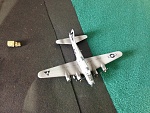 This is a series of pictures I took over a couple of visits - Ragnar200 (Ron from HBM Miniatures) mentioned a diorama he and a friend of his were involved with showing a caravan air strip of the 8th Air Force in England with B-17s and B-24s.  I went to the museum and took pictures of it for him and posted a few on the Forum a while back.  It is housed in the WW2 Control Tower that you see as you are driving into the museum - right next to the Nissan huts that are made up into a briefing room and an O Club.  It's a great 'side visit' to the main museum if you ever get a chance.  The control tower is kitted out with everything you'd see in an operation setting (equipment-wise).