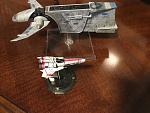 This album contains pictures of BSG ship repaints and other ships repainted/painted for use in the game, along with eventual scenery and other bits and bobs...