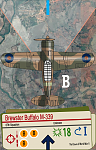 Brewster Buffalo M339 Card   B